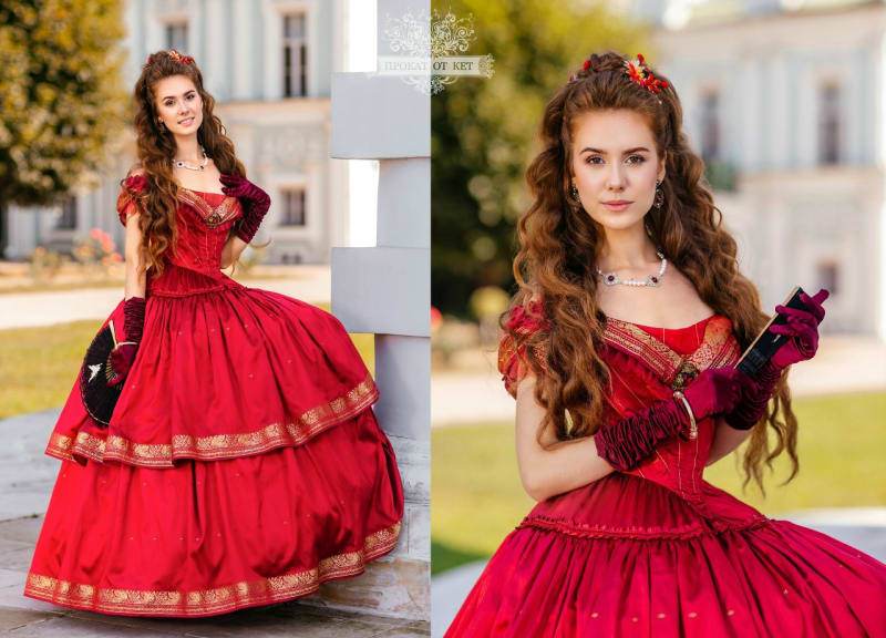 Бальное платье "Rosa escarlata" - фото 14