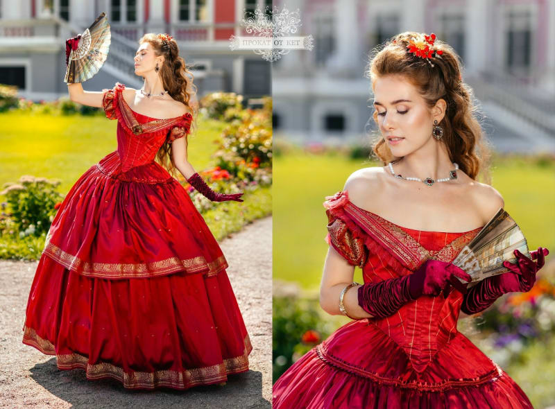 Бальное платье "Rosa escarlata" - фото 16