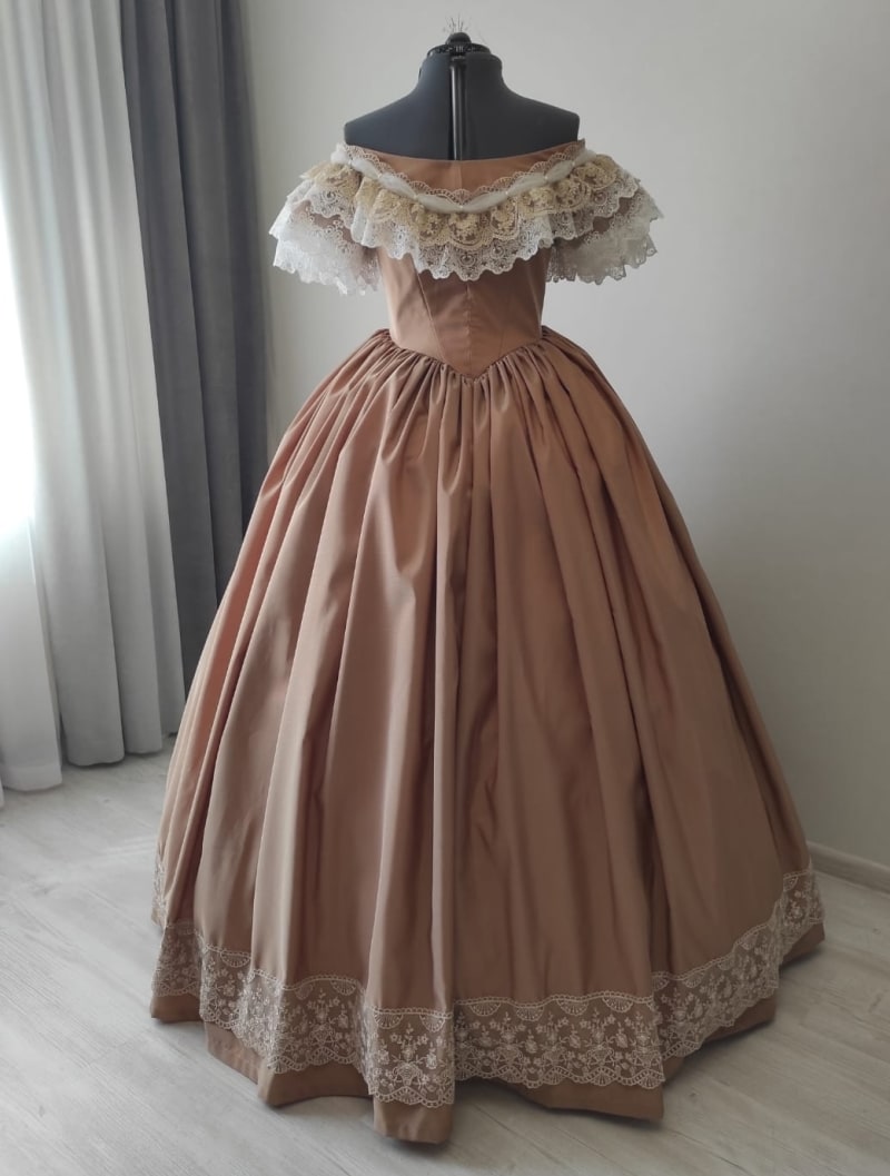 Бальное платье "Маркиза" - фото 1