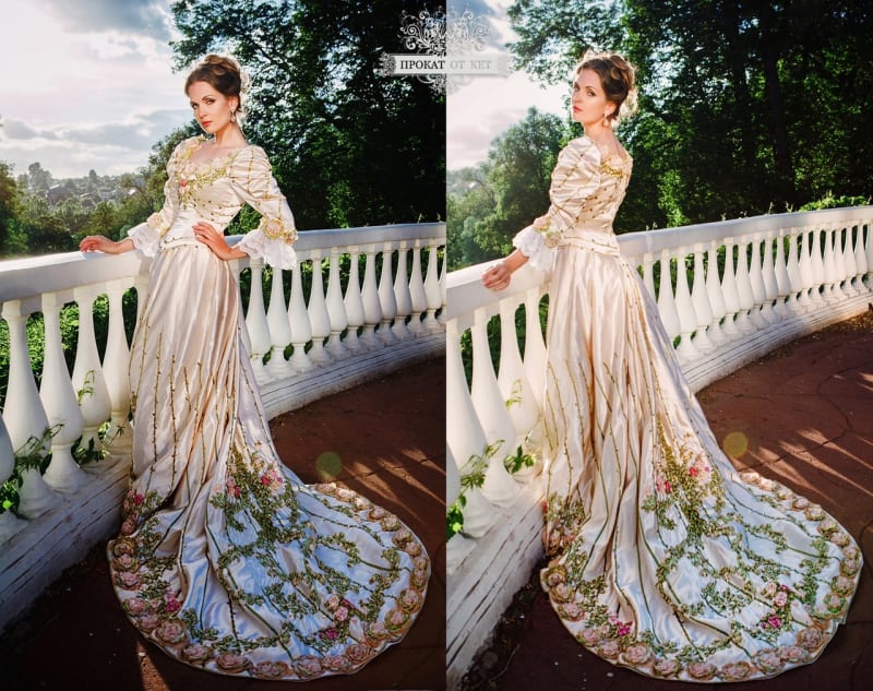 Бальное платье "Платье царицы Александры Фёдоровны" - фото 7