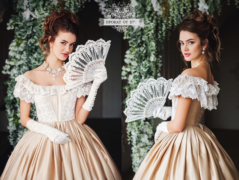 Бальное платье "Золотое время" - фото 2