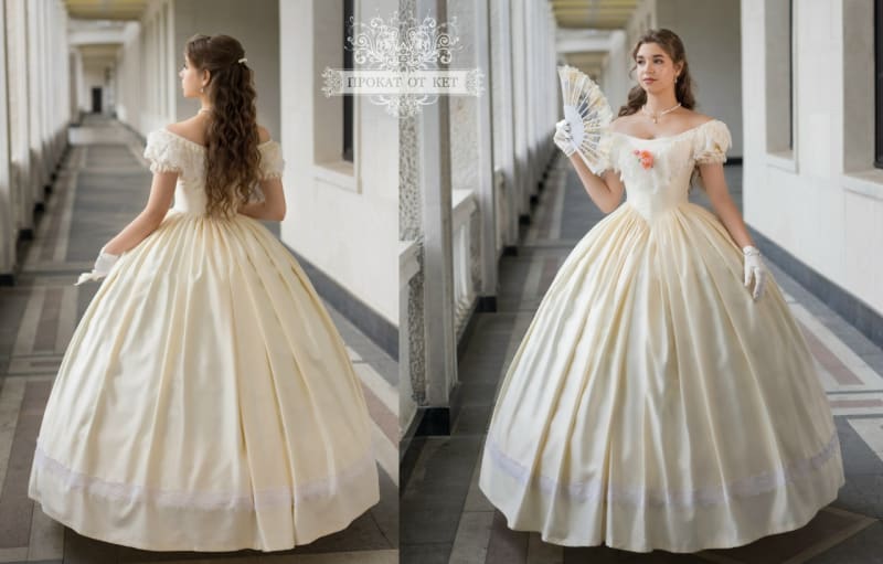 Бальное платье "Шампань" - фото 1