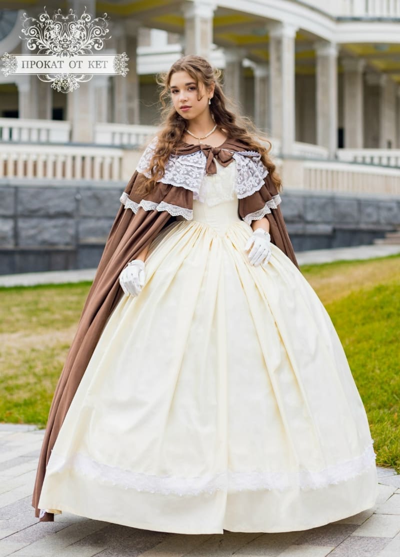 Бальное платье "Шампань" - фото 4