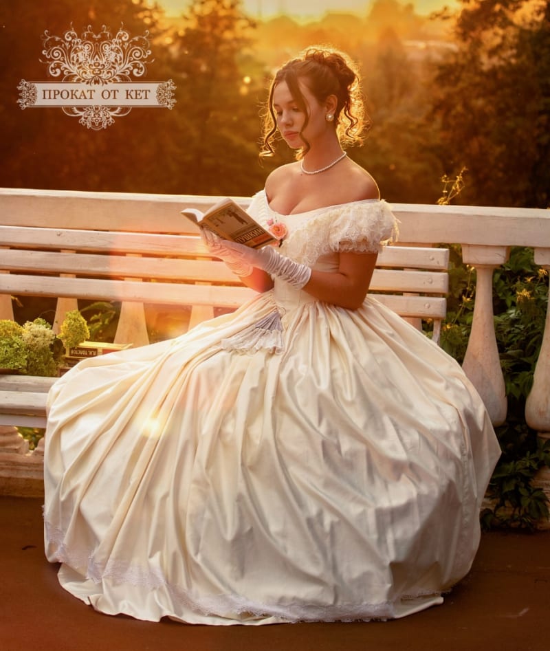 Бальное платье "Шампань" - фото 5