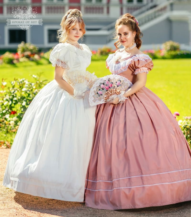 Бальное платье "Нежный молочный" - фото 8