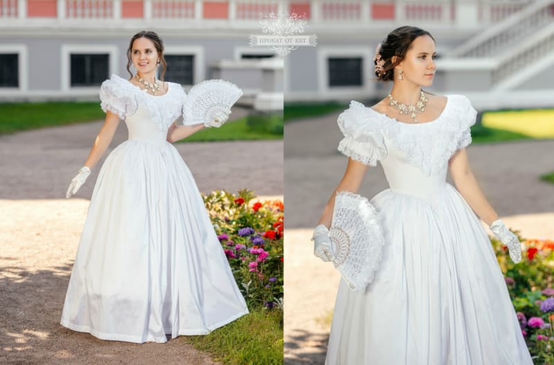 Бальное платье "Ромашки" - фото 5