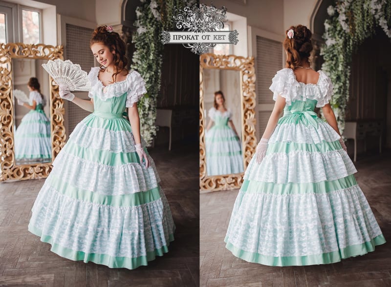 Бальное платье "Весна" - фото 1