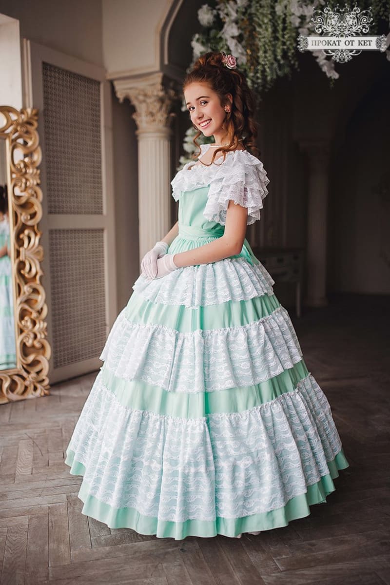 Бальное платье "Весна" - фото 2