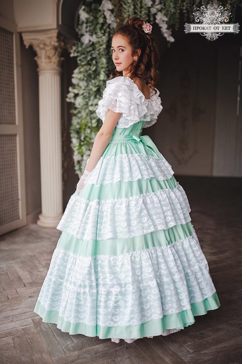 Бальное платье "Весна" - фото 3