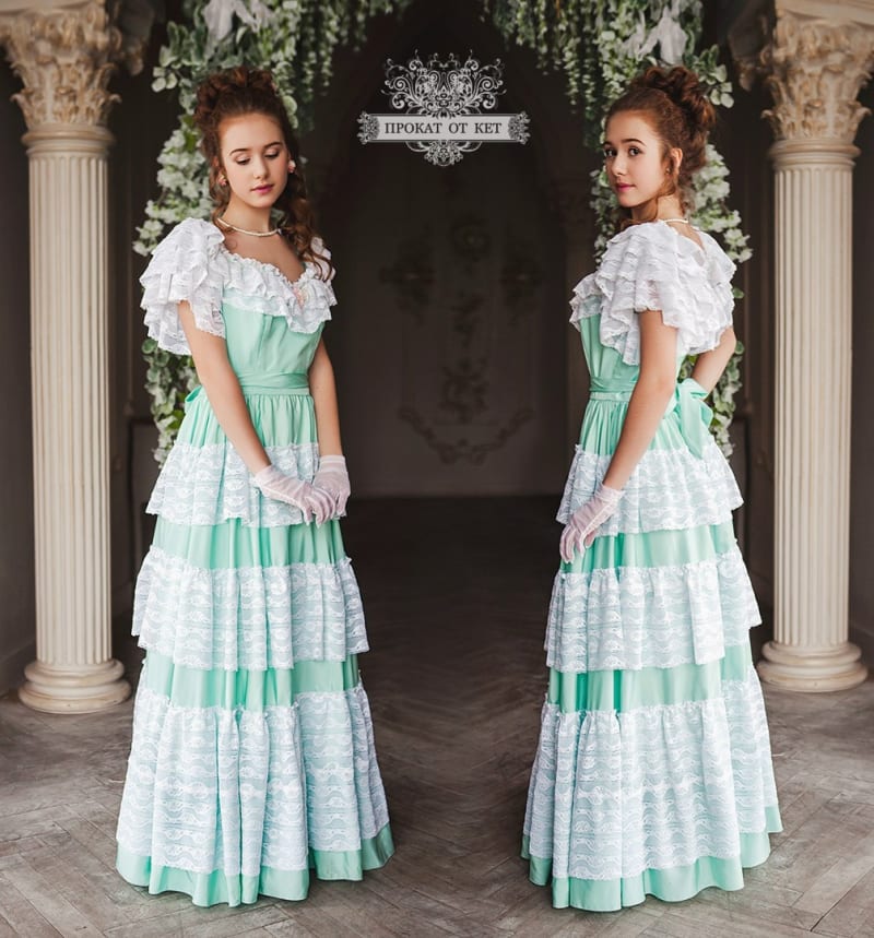 Бальное платье "Весна" - фото 5