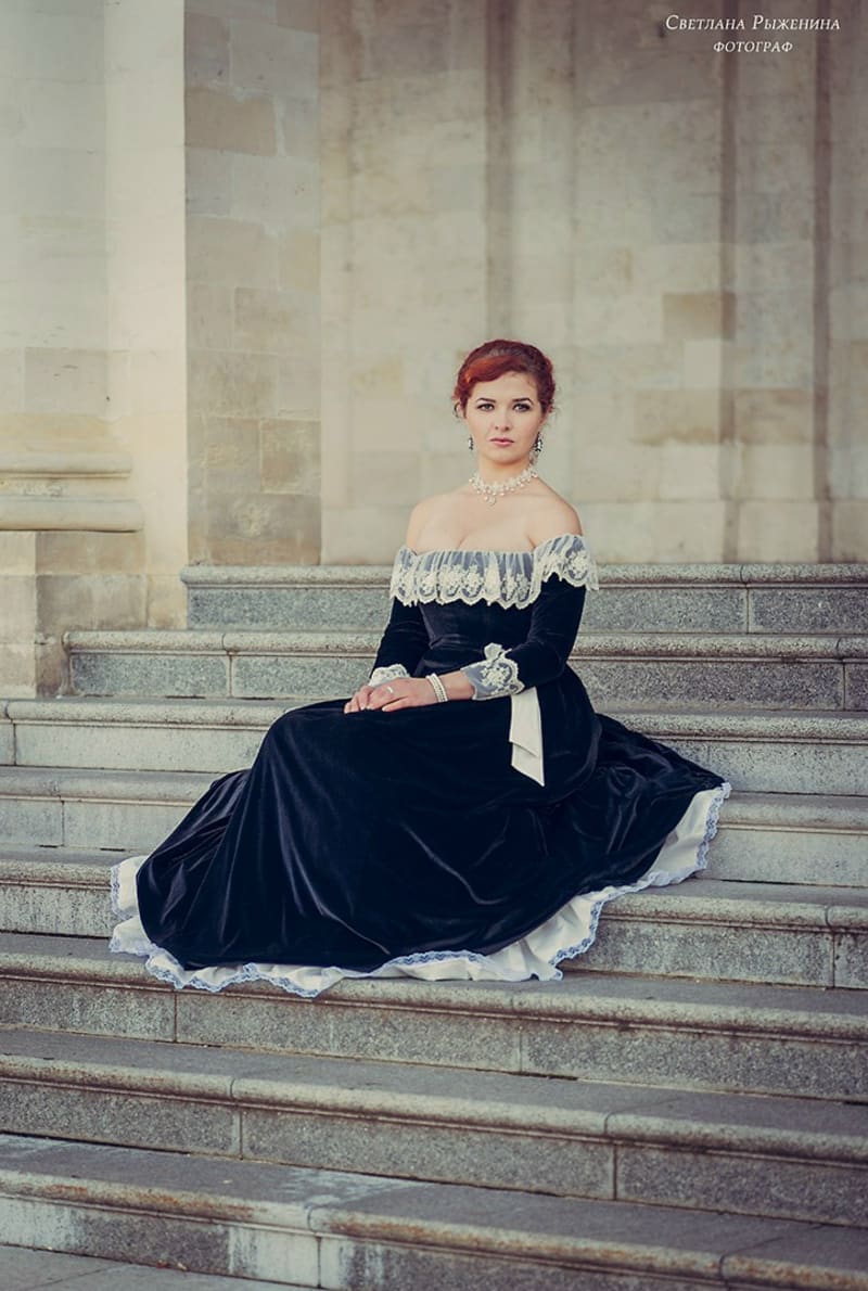 Бальное платье "Француженка" - фото 2