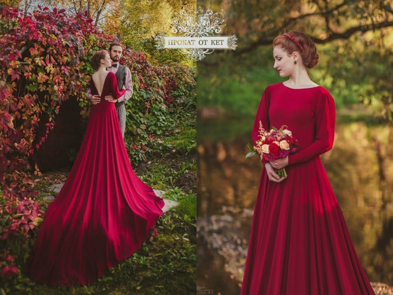 Платье "Вишнёвый вечер" - фото 1