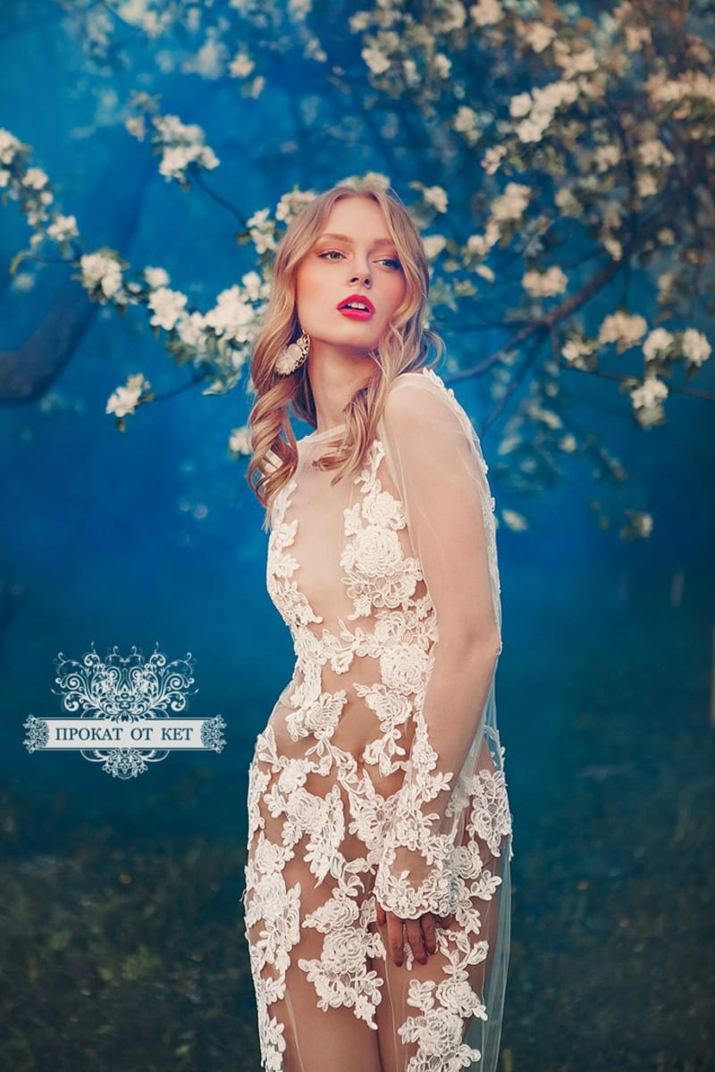 Будуарное платье "Белый Ангел" - фото 2