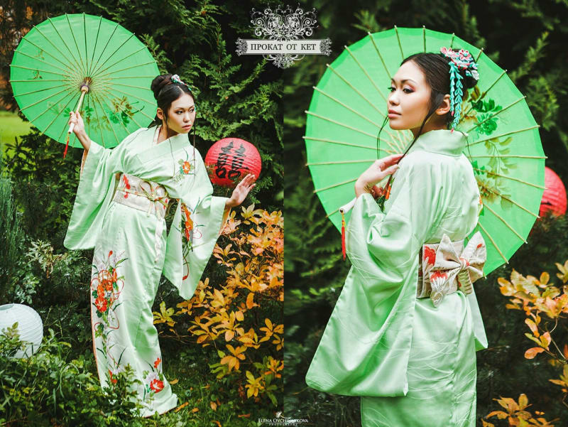 Кимоно «Салатовое» - фото 1