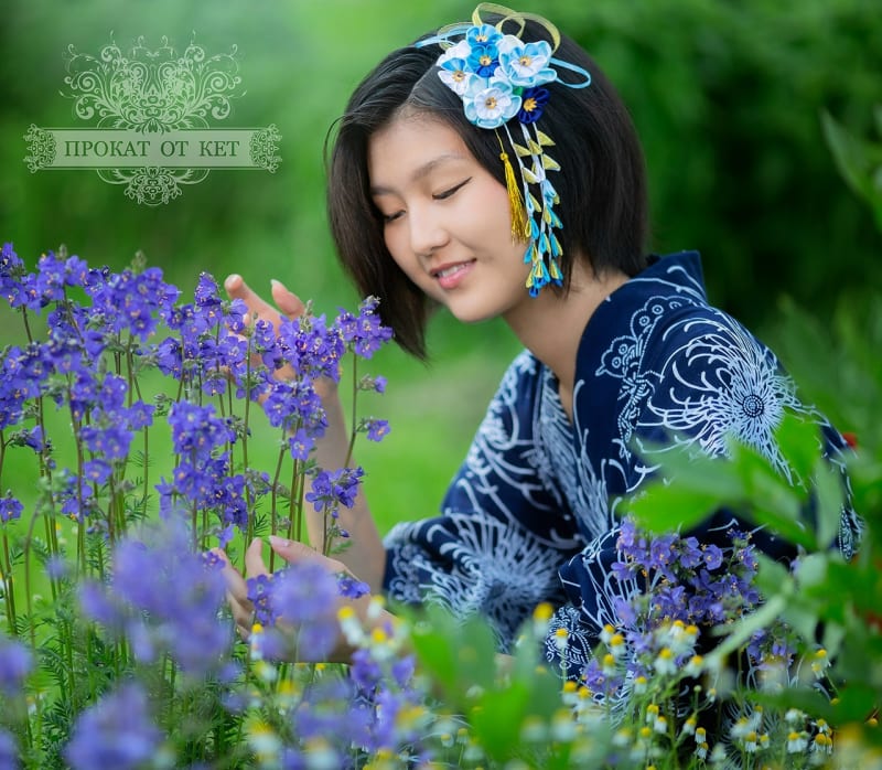 Винтажная хлопковая юката - фото 3