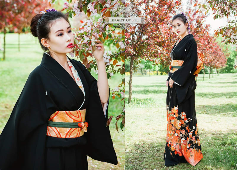 Кимоно «Ночной сад» - фото 3