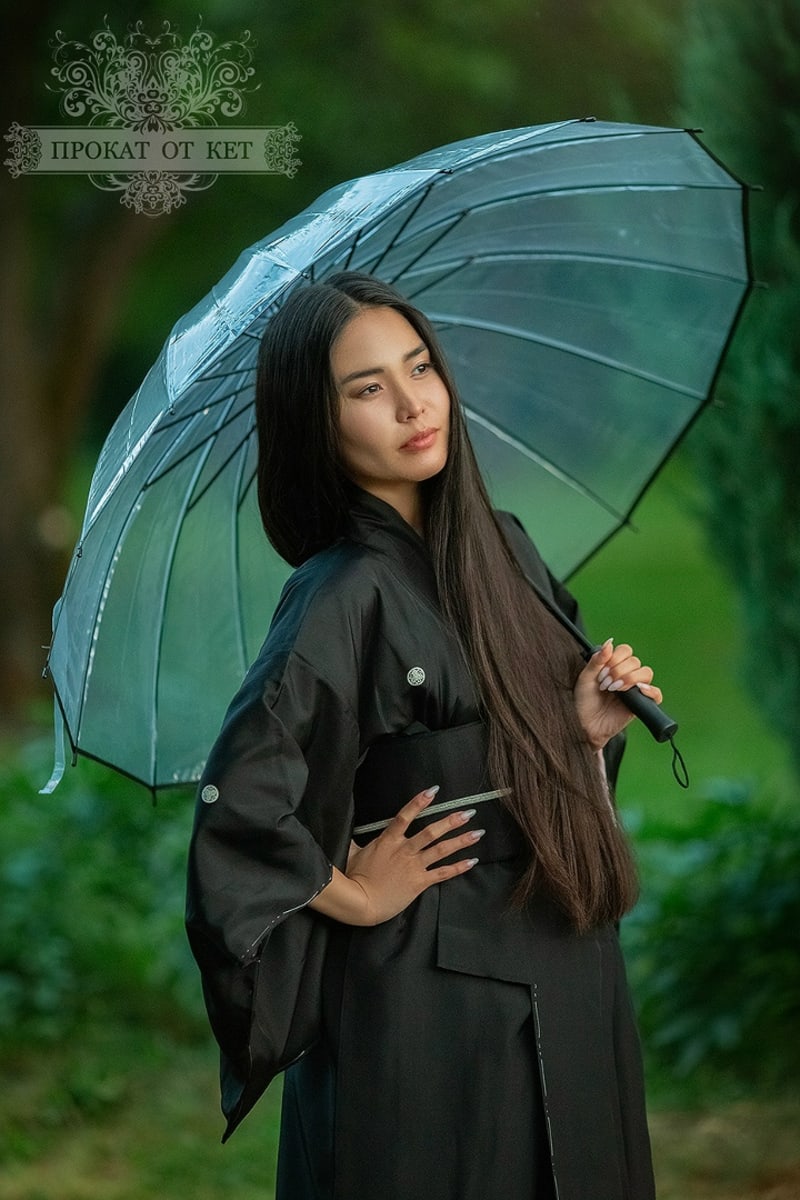 Кимоно «Чёрный шёлк» - фото 3