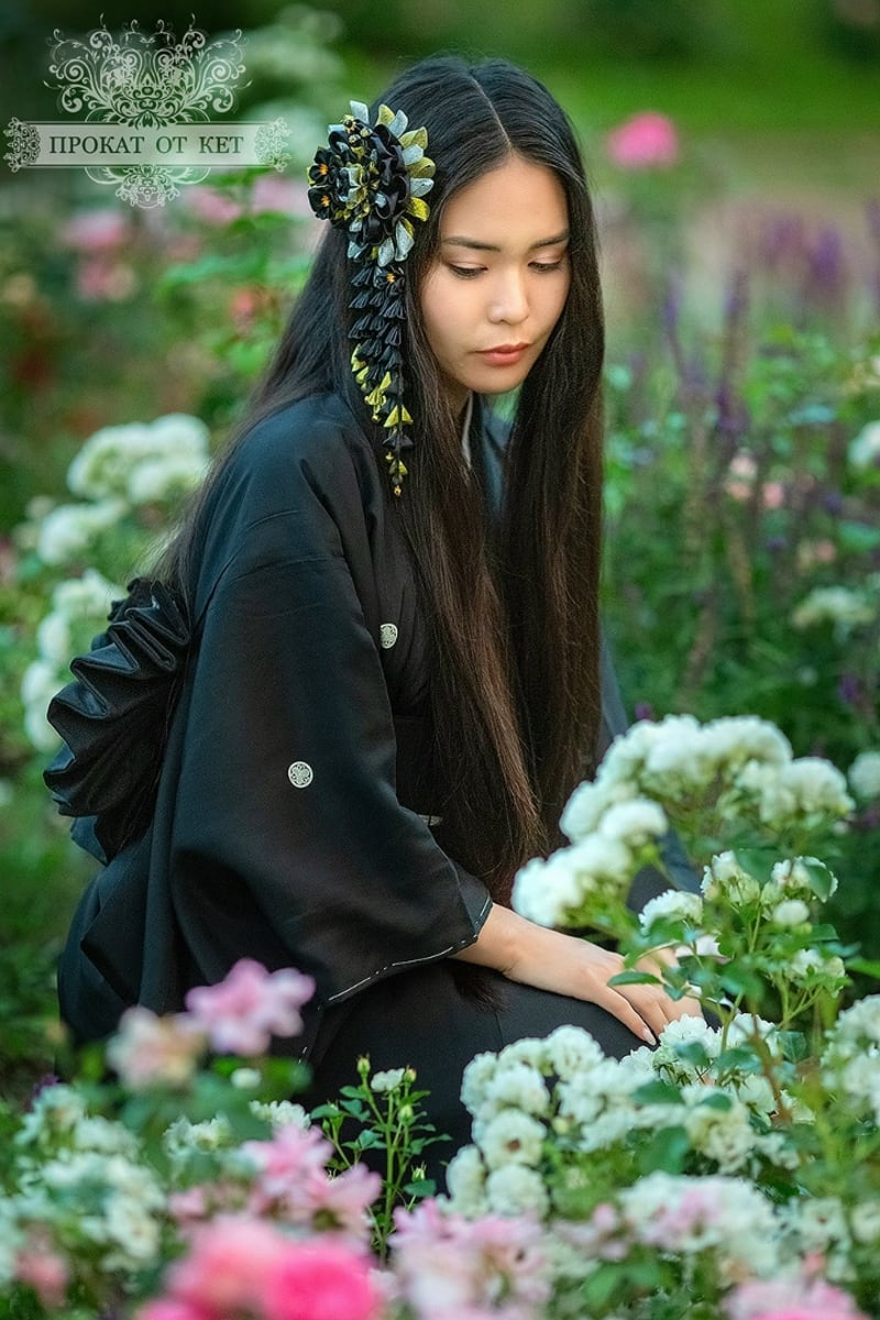 Кимоно «Чёрный шёлк» - фото 5