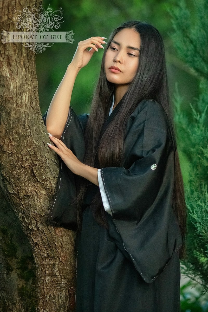 Кимоно «Чёрный шёлк» - фото 6