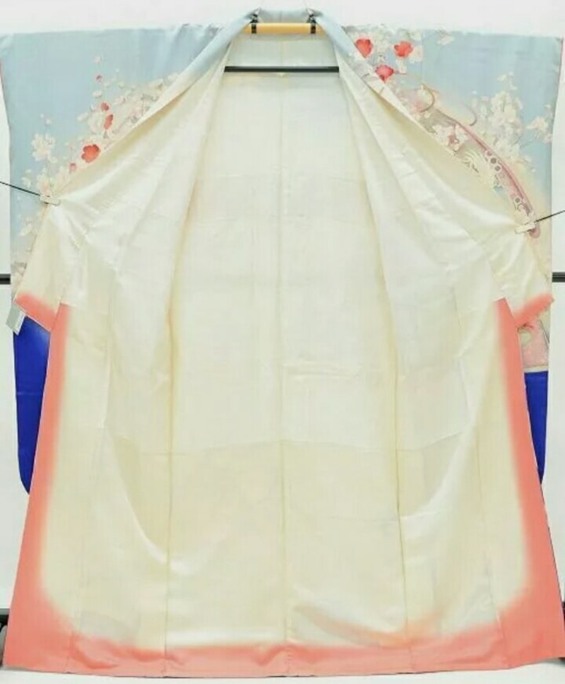 Кимоно «Пионы на голубом» - фото 2