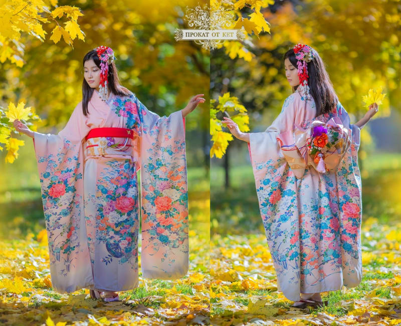 Кимоно «Буйный цвет» - фото 1