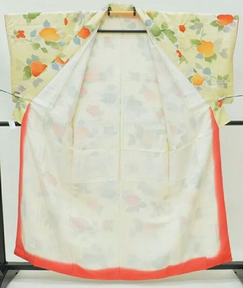 Нежное летнее кимоно-томесоде из Японского шёлка - фото 5