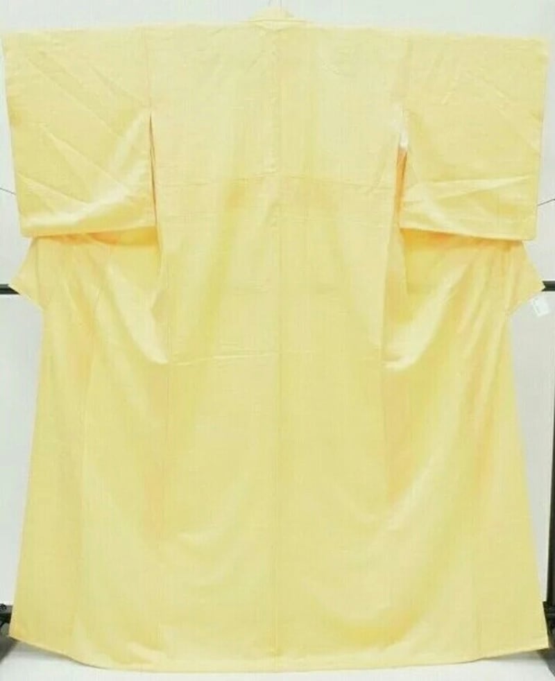 Жёлтое винтажное кимоно из Шёлка - фото 3