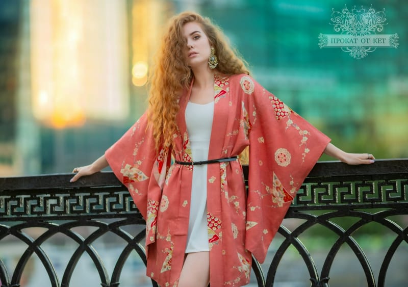 Кимоно Антикварное хаори из шёлка - фото 2