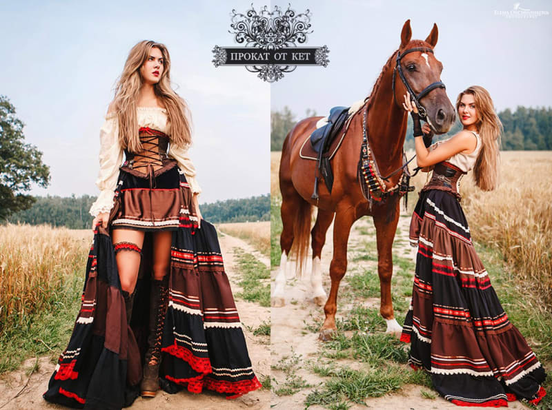 Костюм серии БОХО «Ковбойка» - фото 7