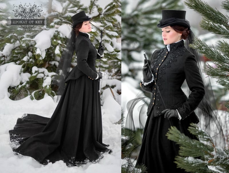 Зимняя амазонка «Чёрная леди» - фото 1