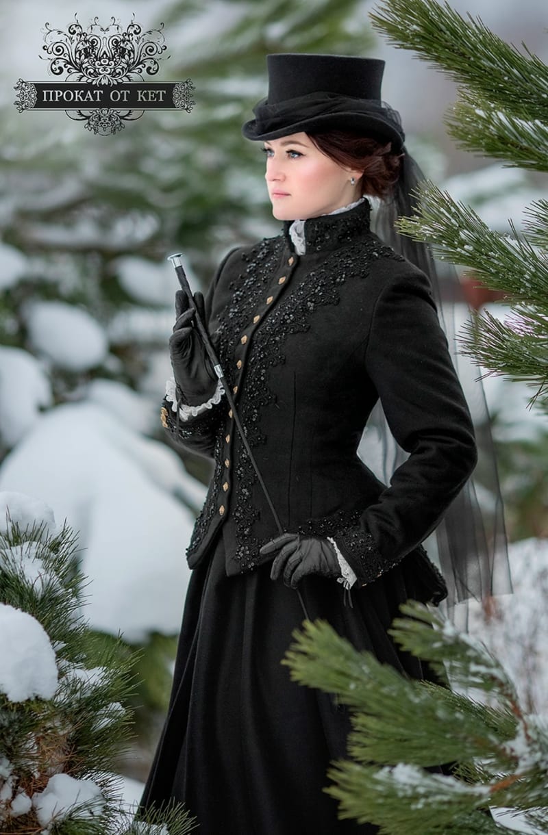 Зимняя амазонка «Чёрная леди» - фото 3