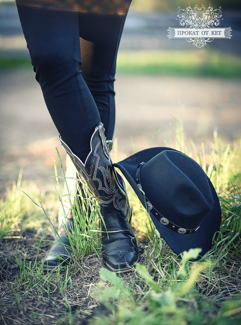 Женский ковбойский костюм «Чёрный» - фото 3