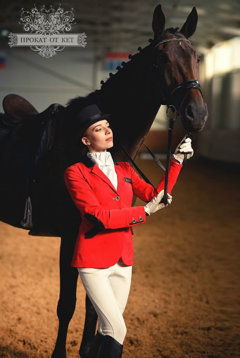 Редингот для верховой езды «Алый» - фото 2