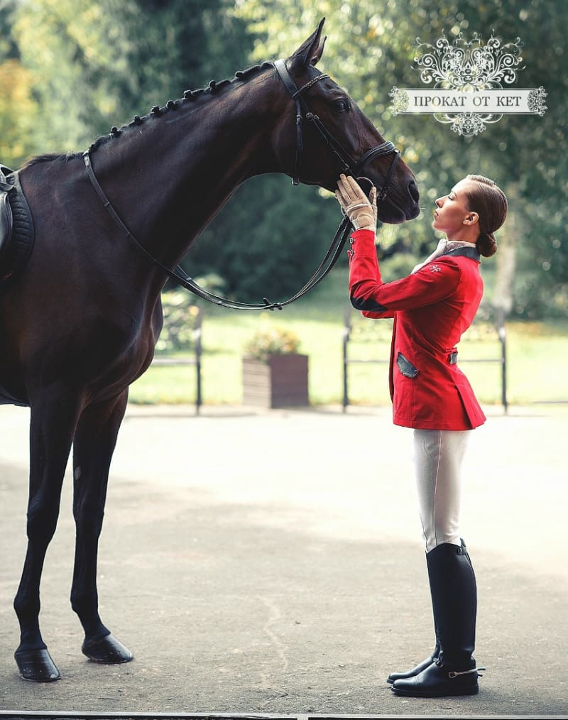 Редингот для верховой езды «Алый» - фото 3