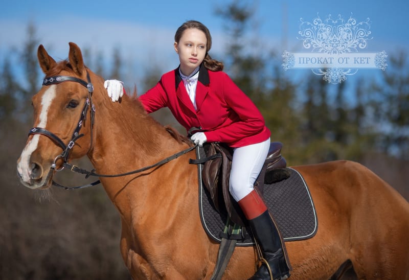 Редингот для верховой езды «Красный» - фото 1
