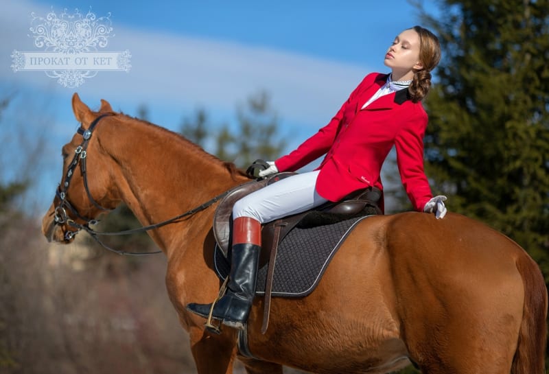 Редингот для верховой езды «Красный» - фото 2
