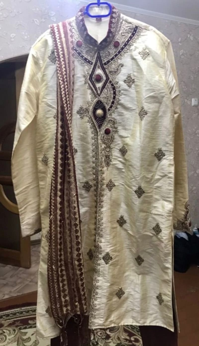 Свадебный Индийский костюм "Светлый" - фото 3