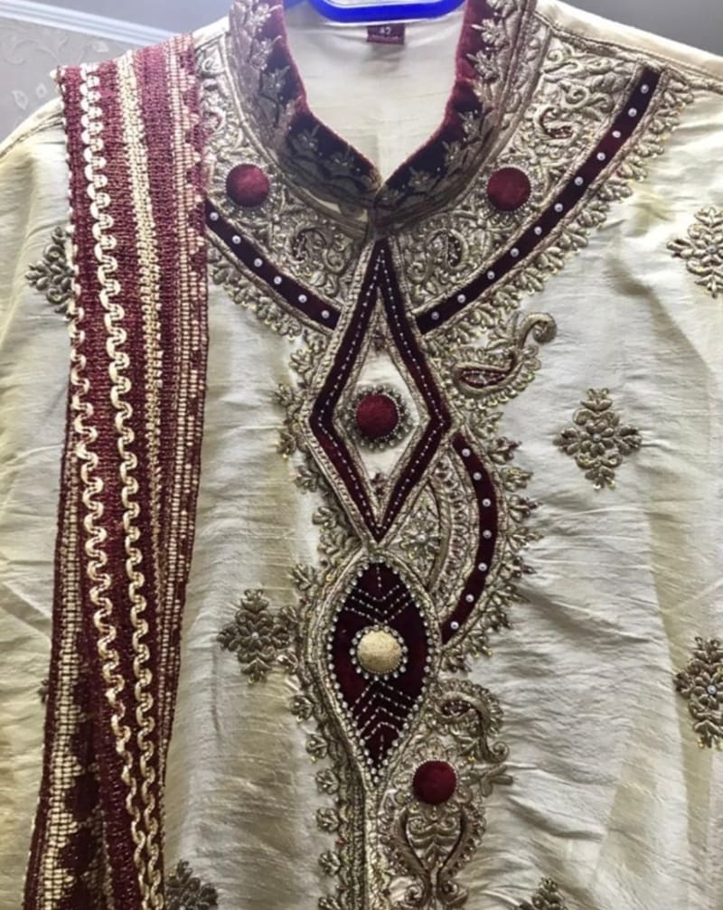 Свадебный Индийский костюм "Светлый" - фото 7