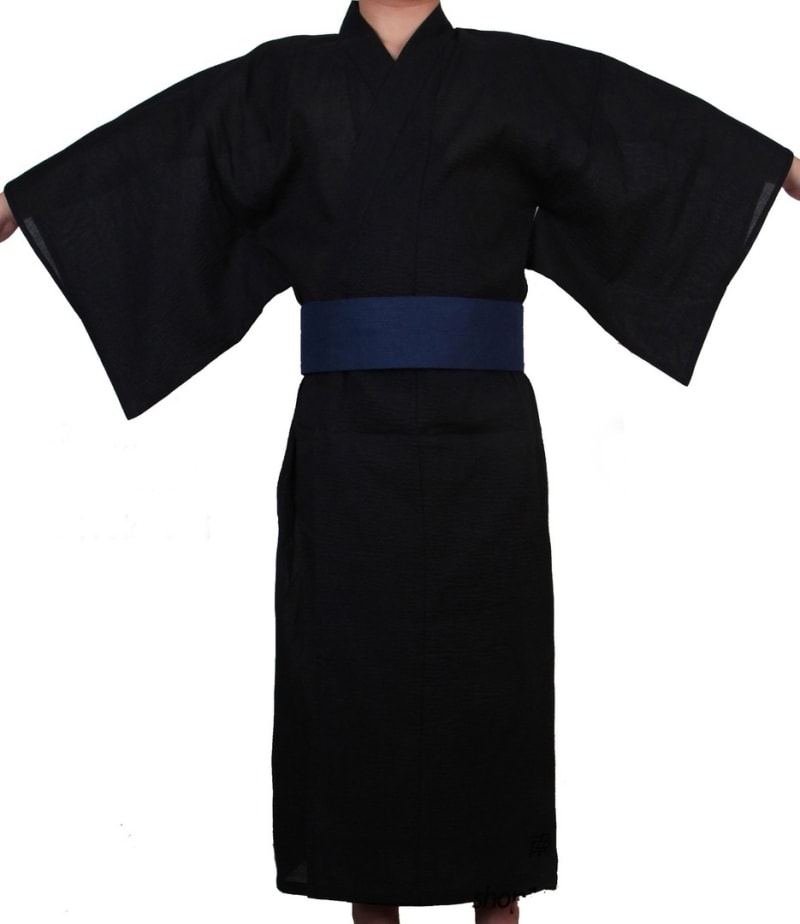 Мужское кимоно их хлопка - фото 2