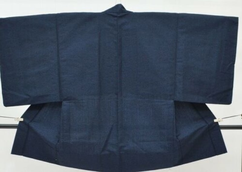 Шёлковое хаори "Синее" - фото 3