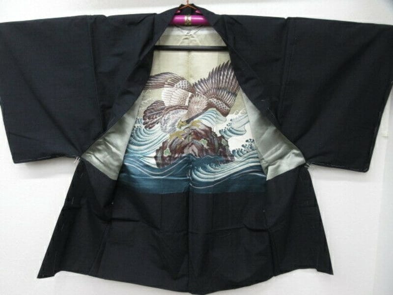 Винтажное Хаори из шёлка - фото 1