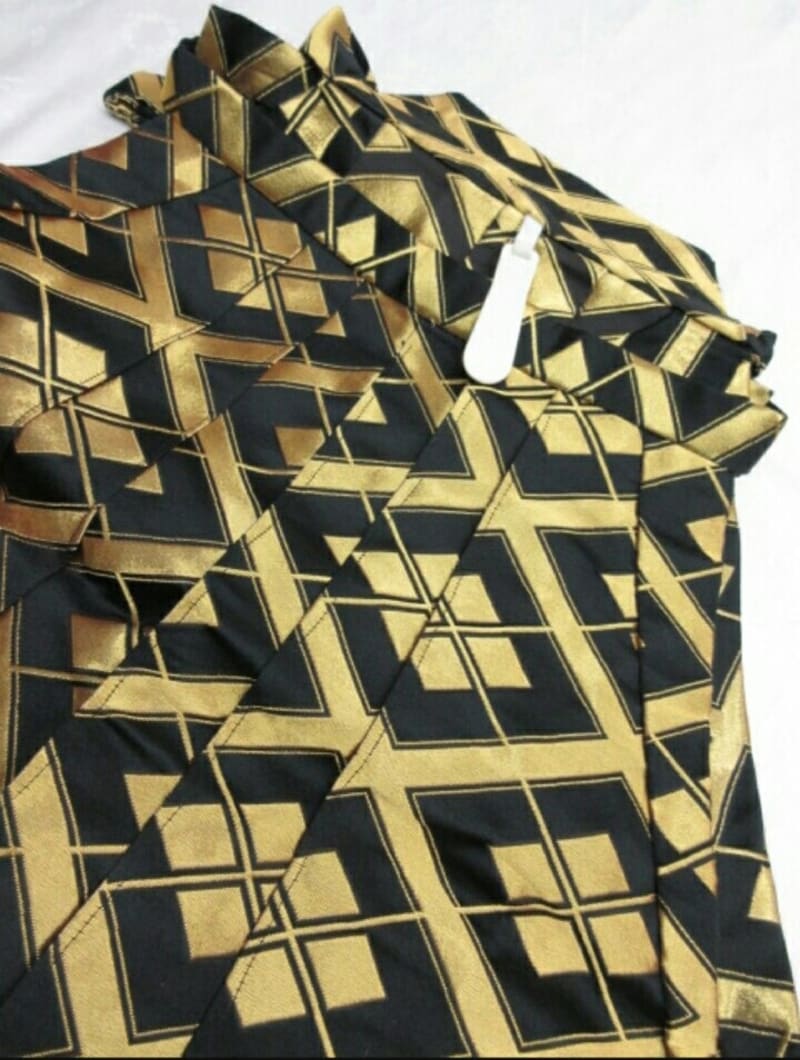 Мужская Хакама "Золотой рисунок" - фото 1