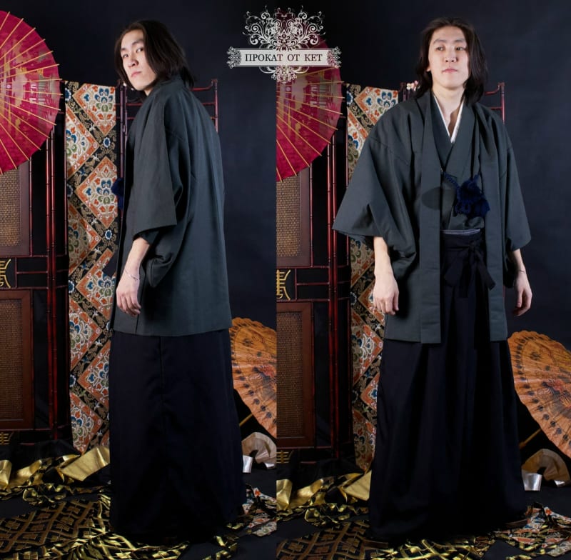 Мужская Хакама "Черная" - фото 1