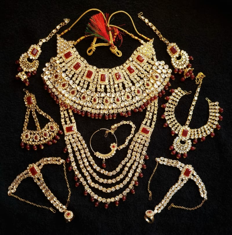 Большой сэт индийских украшений - фото 1