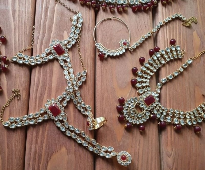 Большой сэт индийских украшений - фото 9