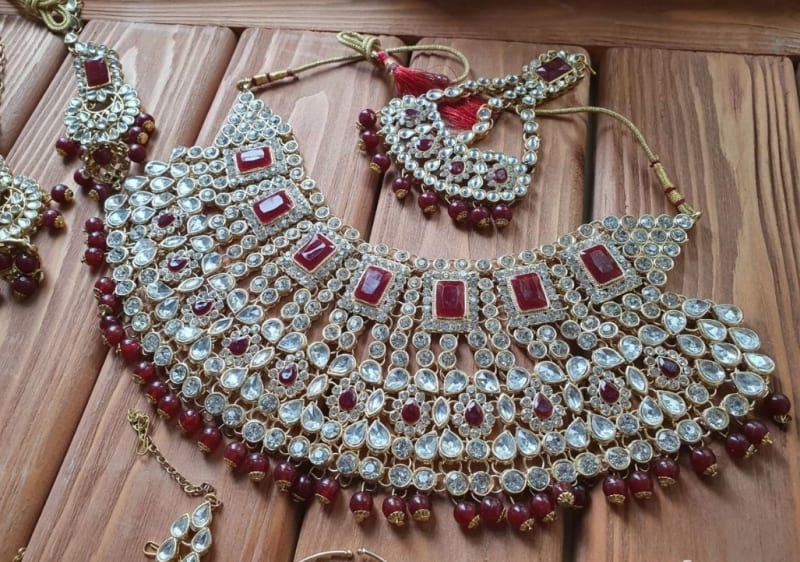 Большой сэт индийских украшений - фото 8