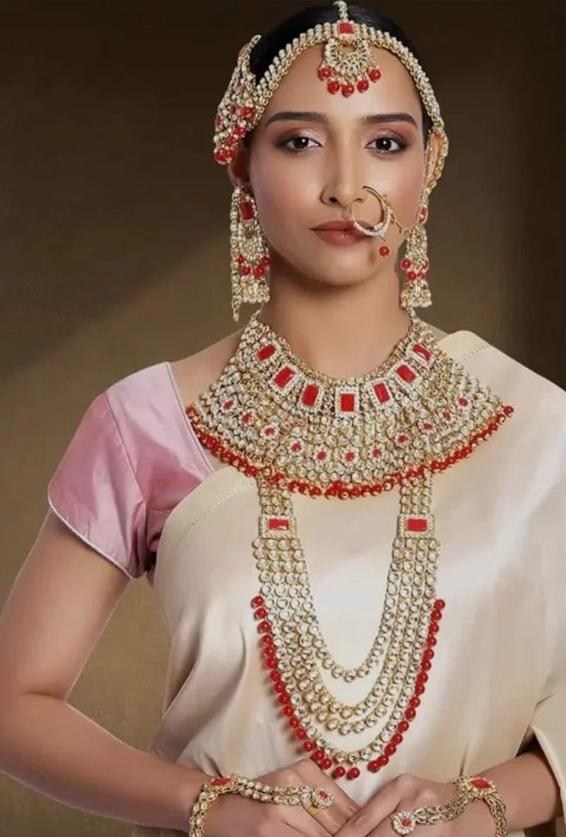 Большой сэт индийских украшений - фото 10