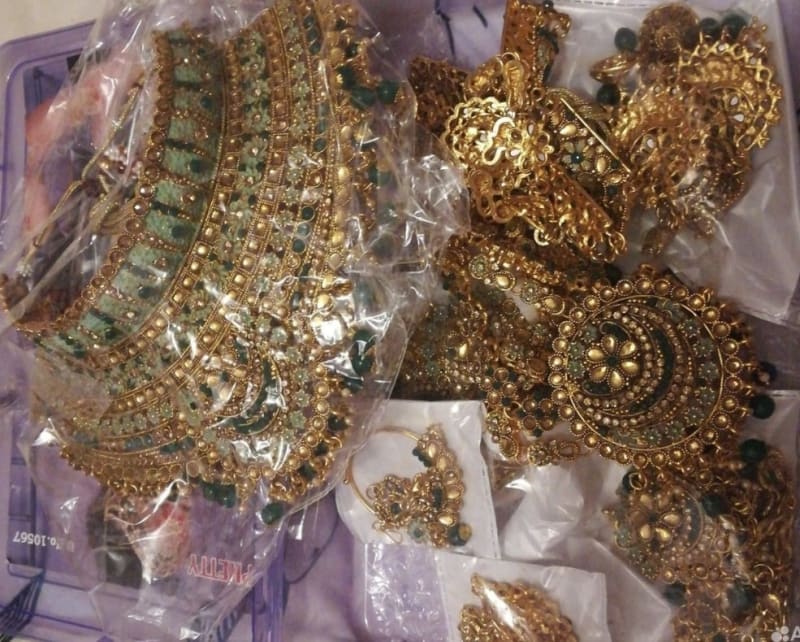 Большой комплект индийских украшений - фото 2