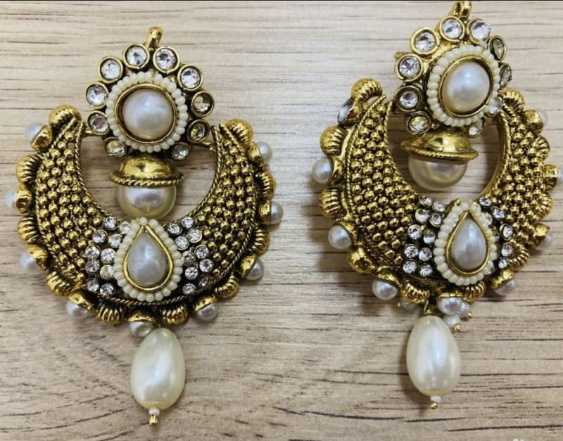 Этнические серьги - фото 1