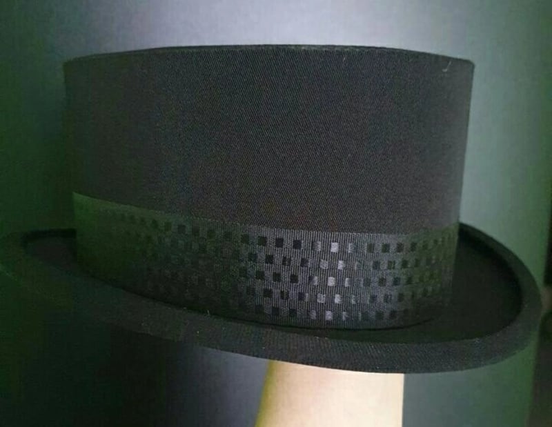 Черный выездковый цилиндр - фото 2